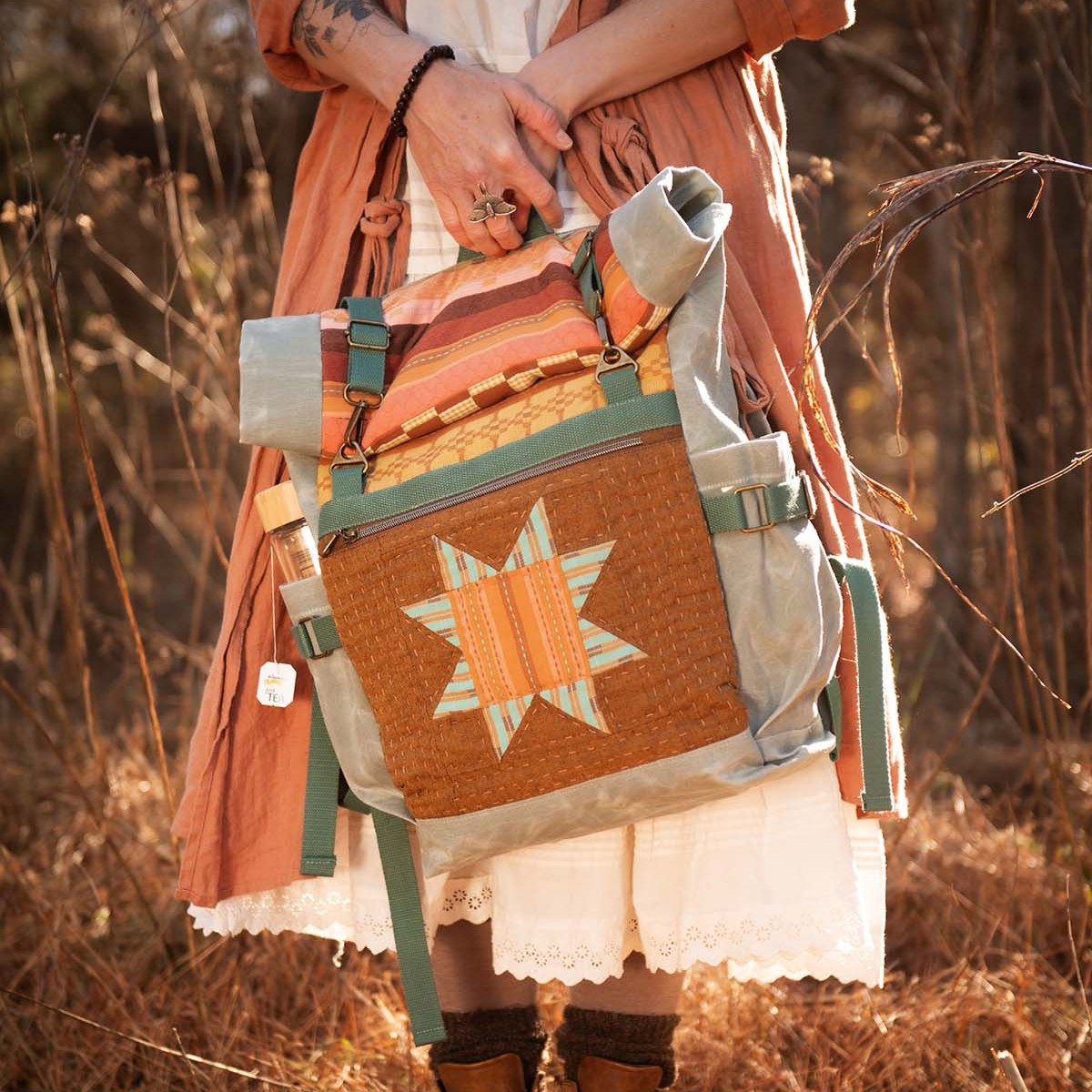Elevenses Backpack Sewing Pattern by Sew Liberated