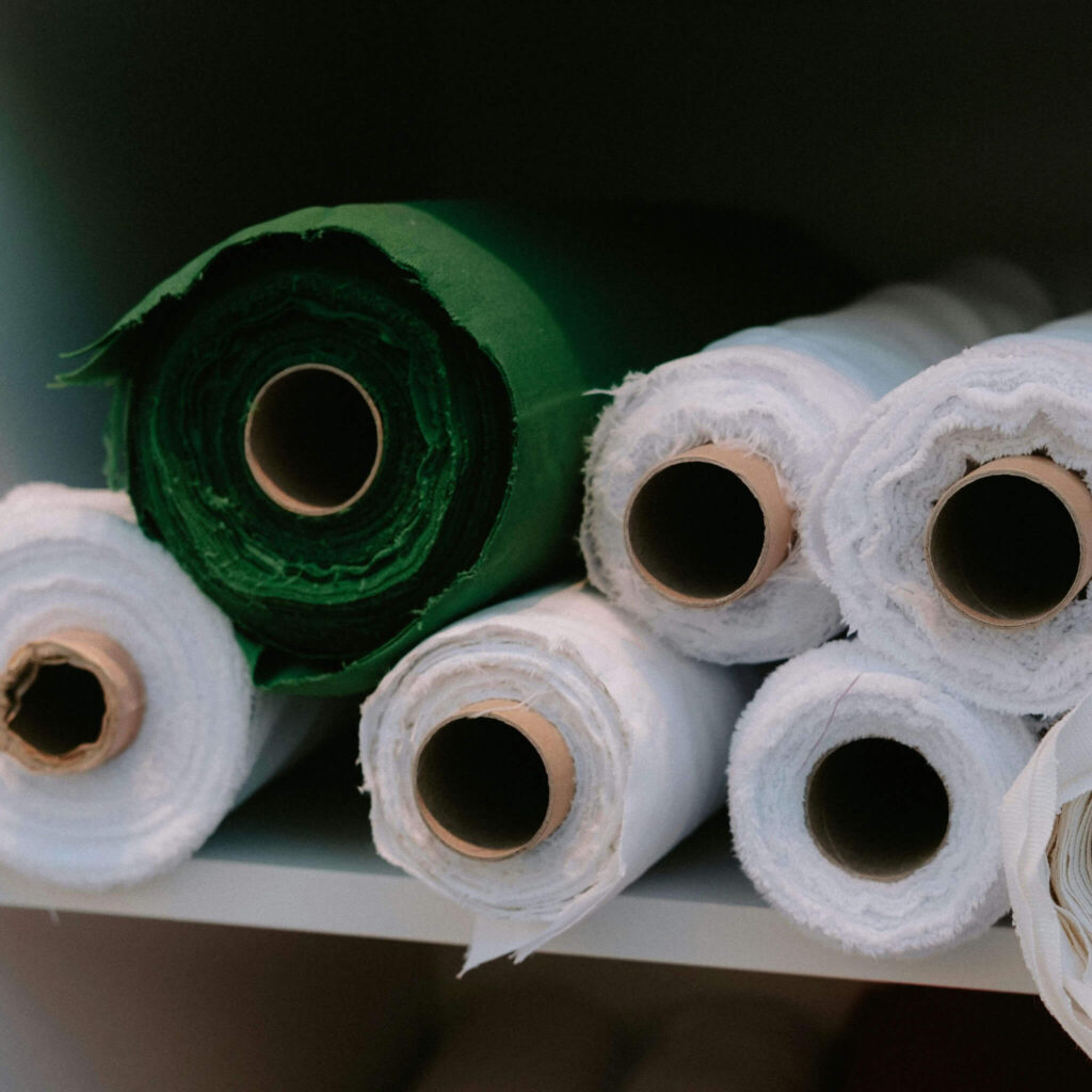 deadstock fabrics rolls