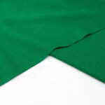 Washed Linen Cotton Blend Fabric in Emerald Green