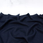 Viscose Linen Fabric in Classic Navy