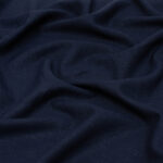 Viscose Linen Fabric in Classic Navy
