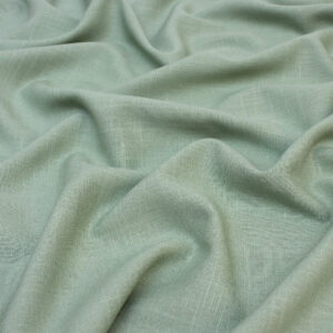 linen fabric in pistachio green