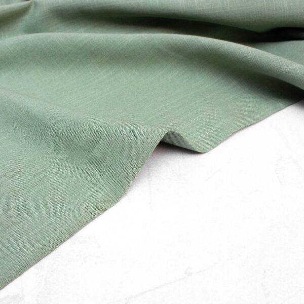 Viscose Linen Fabric in Pistachio Green