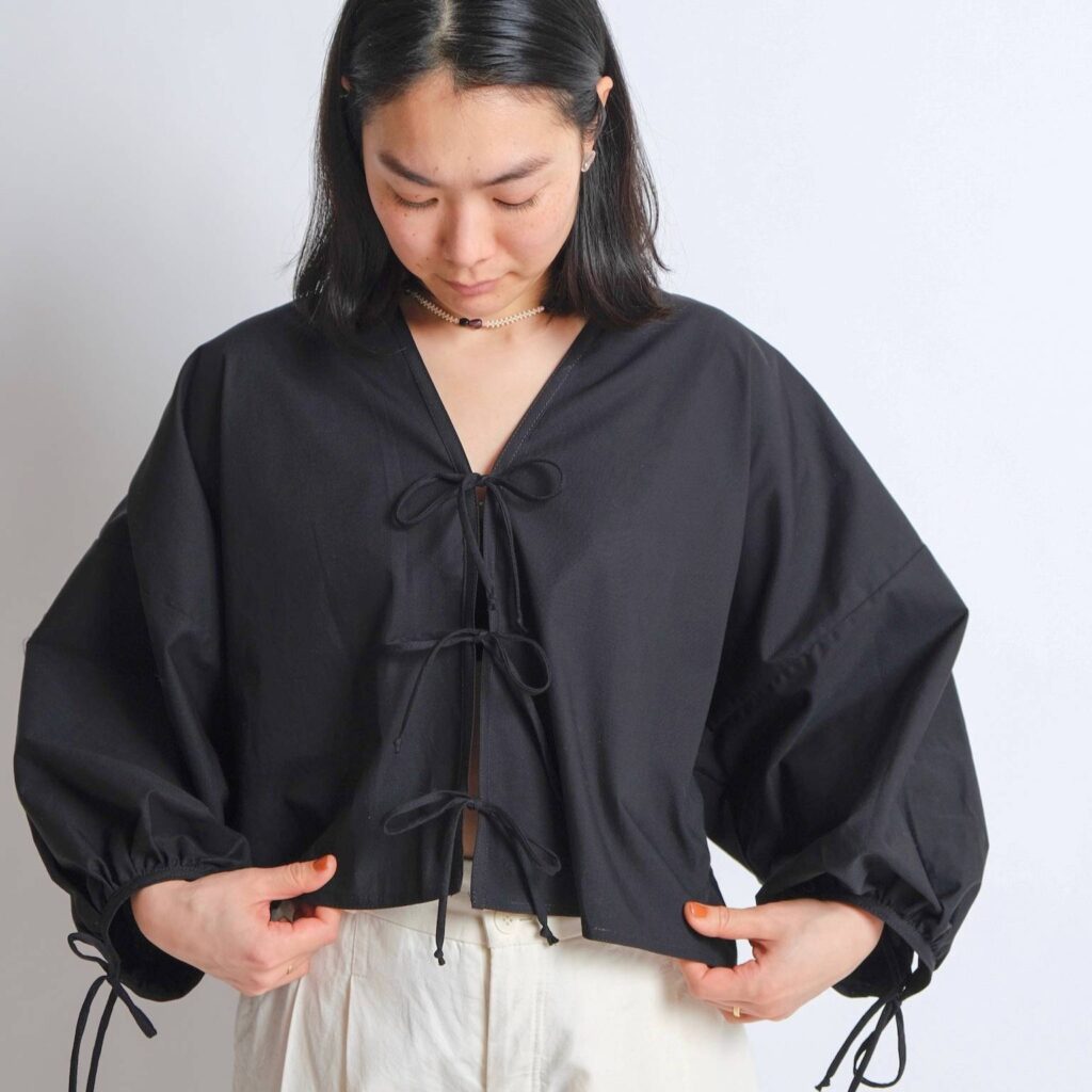Zero Waste Cropped Shirt Bow Hack Add On