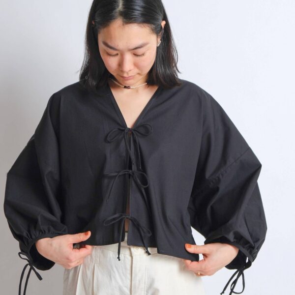 Zero Waste Cropped Shirt Bow Hack Add On
