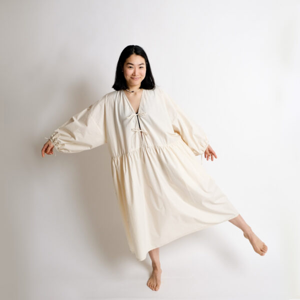 Zero Waste Gathered Dress Bow Hack Add On