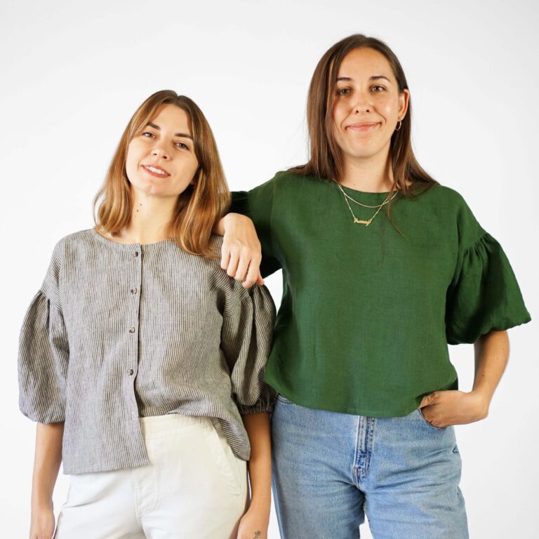 Amy and Theresa from matchy matchy sewing club