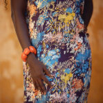 See You at Six Ecovero Satin Fabric in Wild Flowers