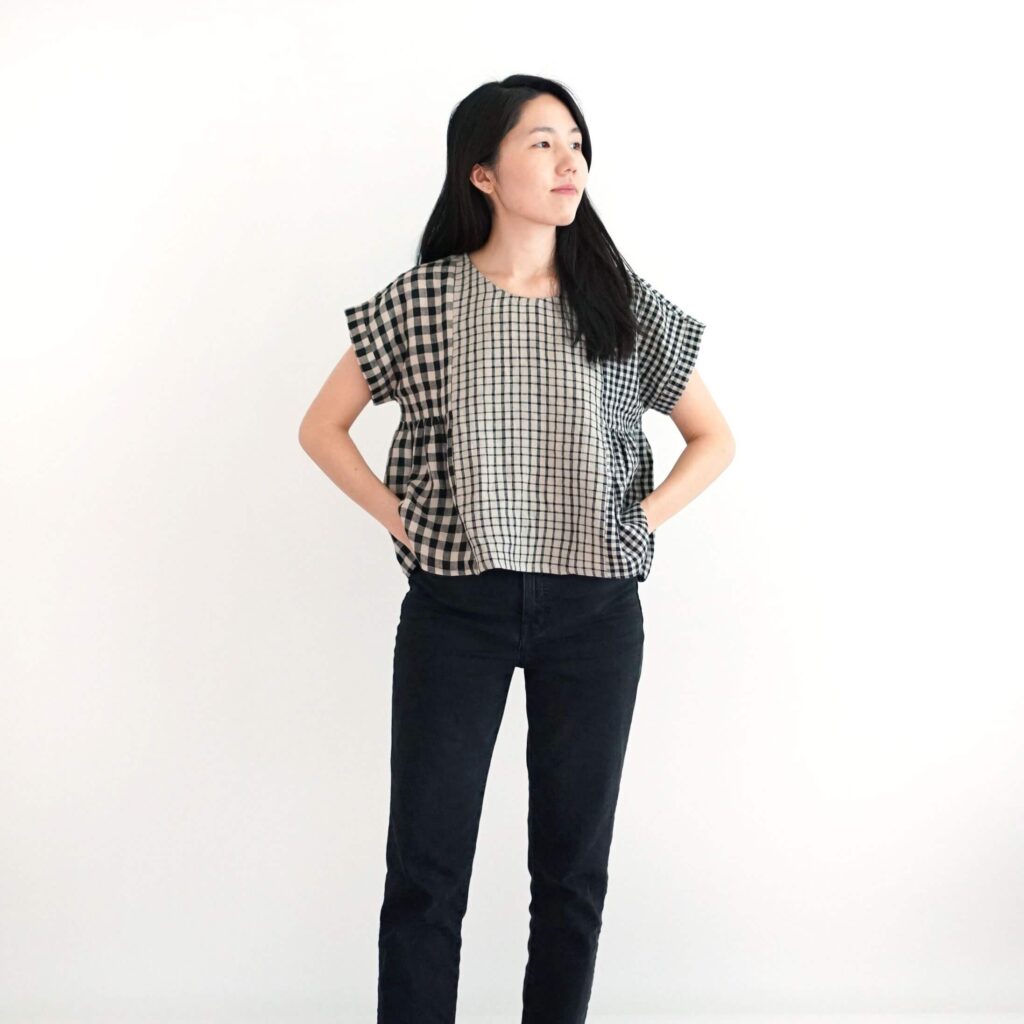 Matchy Matchy PDF Collage Gather Top Sewing Pattern