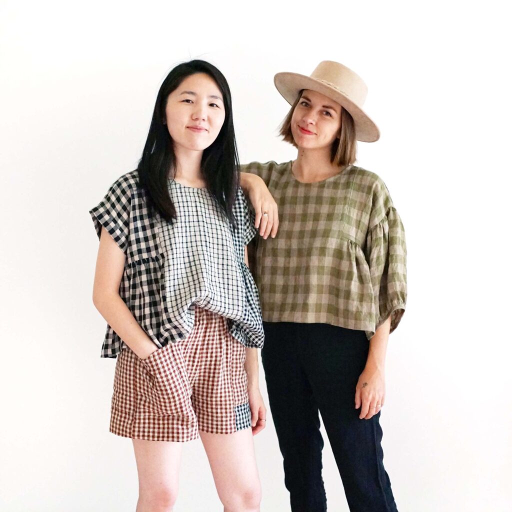 Matchy Matchy PDF Collage Gather Top Sewing Pattern