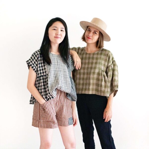Matchy Matchy PDF Collage Gather Top Sewing Pattern