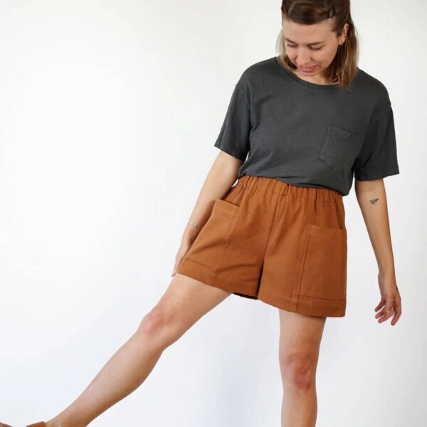 Matchy Matchy PDF Weekend Chore Shorts Sewing Pattern