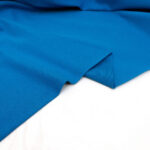 Organic Cotton Jersey Fabric in Azure Blue