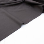 Organic Cotton Jersey Fabric in Dark Grey