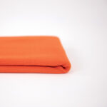 See You at Six Rib Knit Fabric in Red