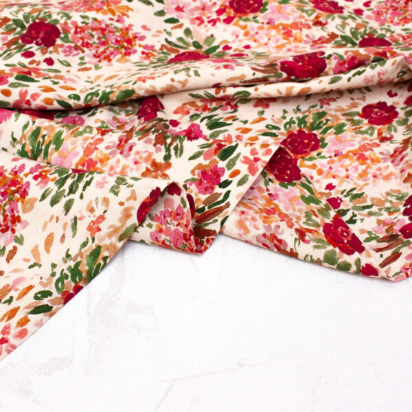 Maison Bloom Mood Florette EcoVero Viscose Fabric