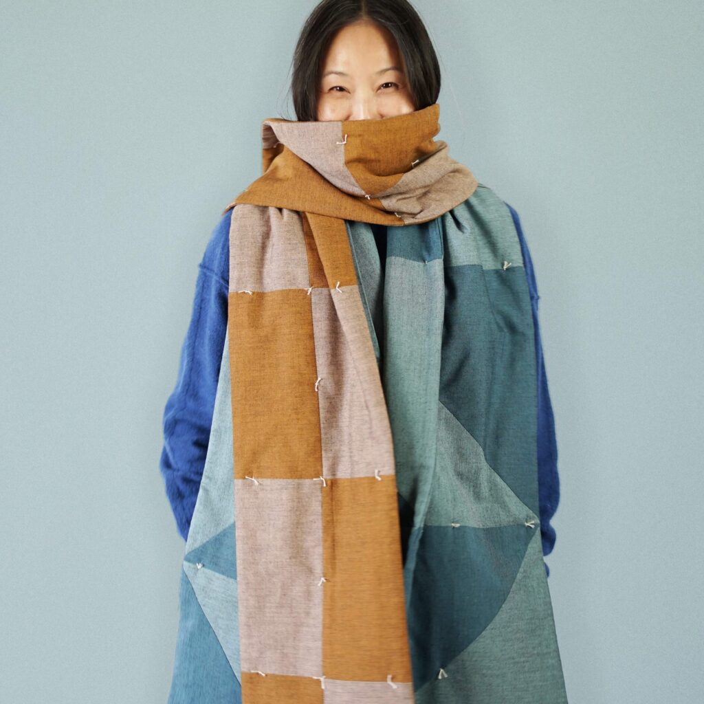 Butter and Suagr Quilt Scarf Sewing Pattern