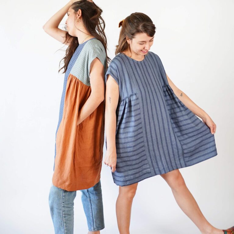 Matchy Matchy PDF Collage Gather Dress Sewing Pattern