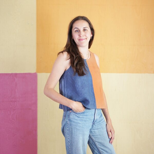 Peplum Split Tank Sewing Pattern