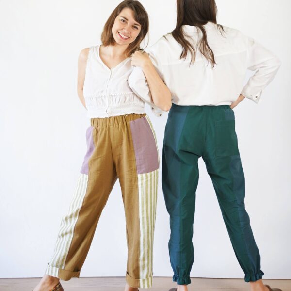 Matchy Matchy PDF Recess Play Trousers Sewing Pattern