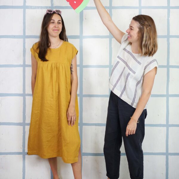 Matchy Matchy PDF Skipper Top and Dress Sewing Pattern