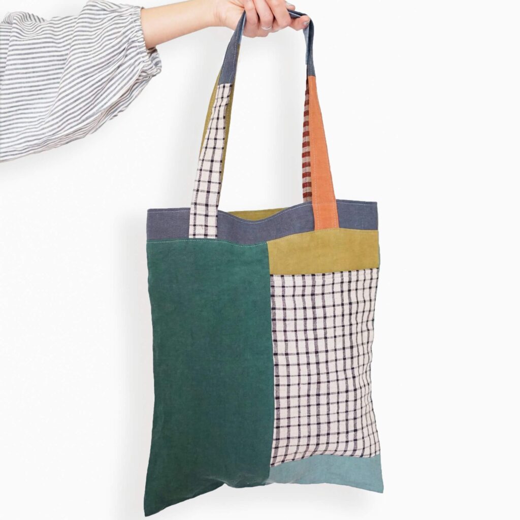 Matchy Matchy PDF Stash Pocket Tote Sewing Pattern