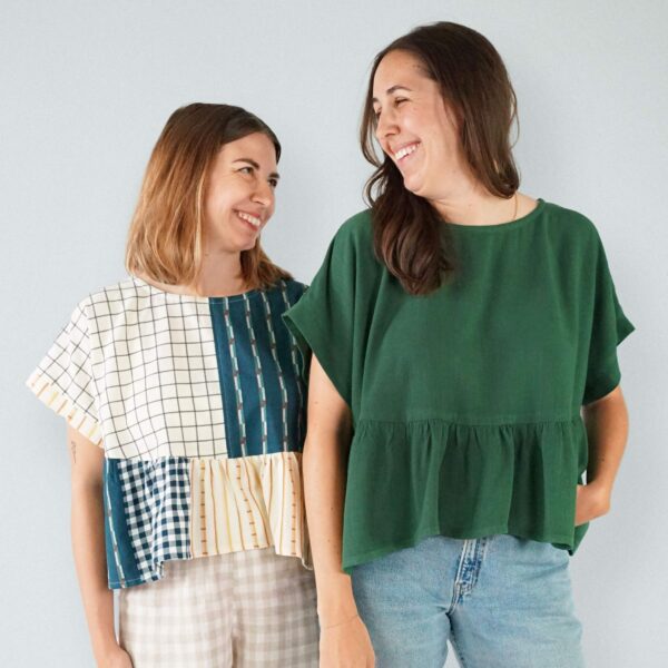 Matchy Matchy PDF Wave Flow Top Sewing Pattern