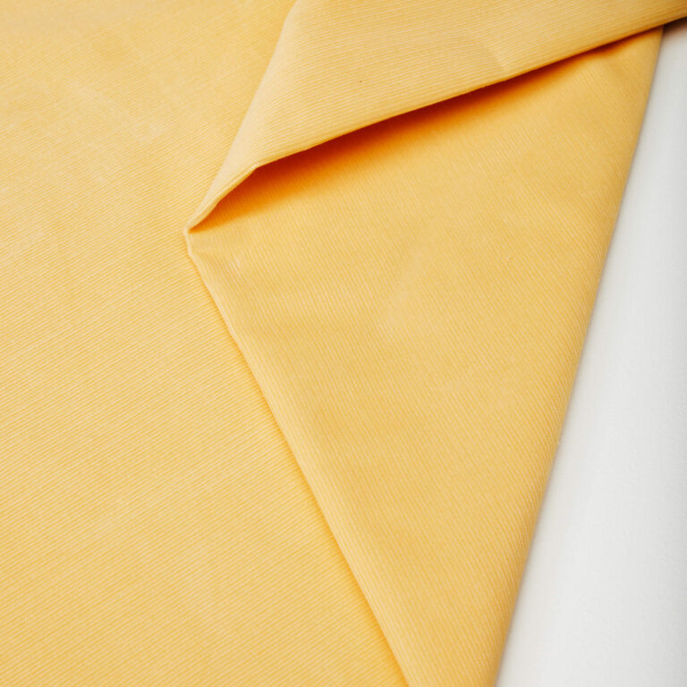 Needlecord Fabric in Butter Yellow